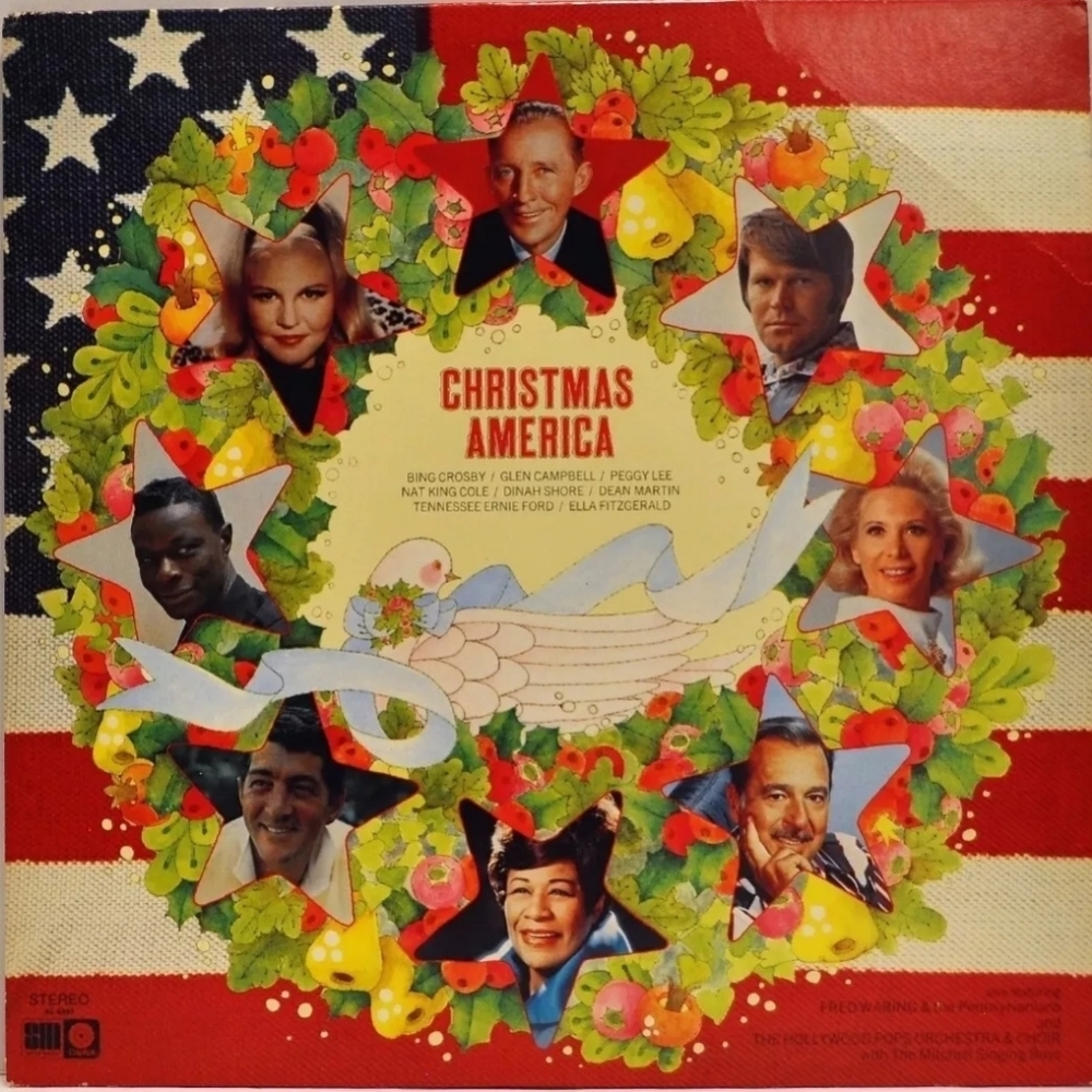 CHRISTMAS AMERICA Vinyl LP VARIOUS ARTISTS 1973 CAPITOL SPECIAL MARKETS .VG/G